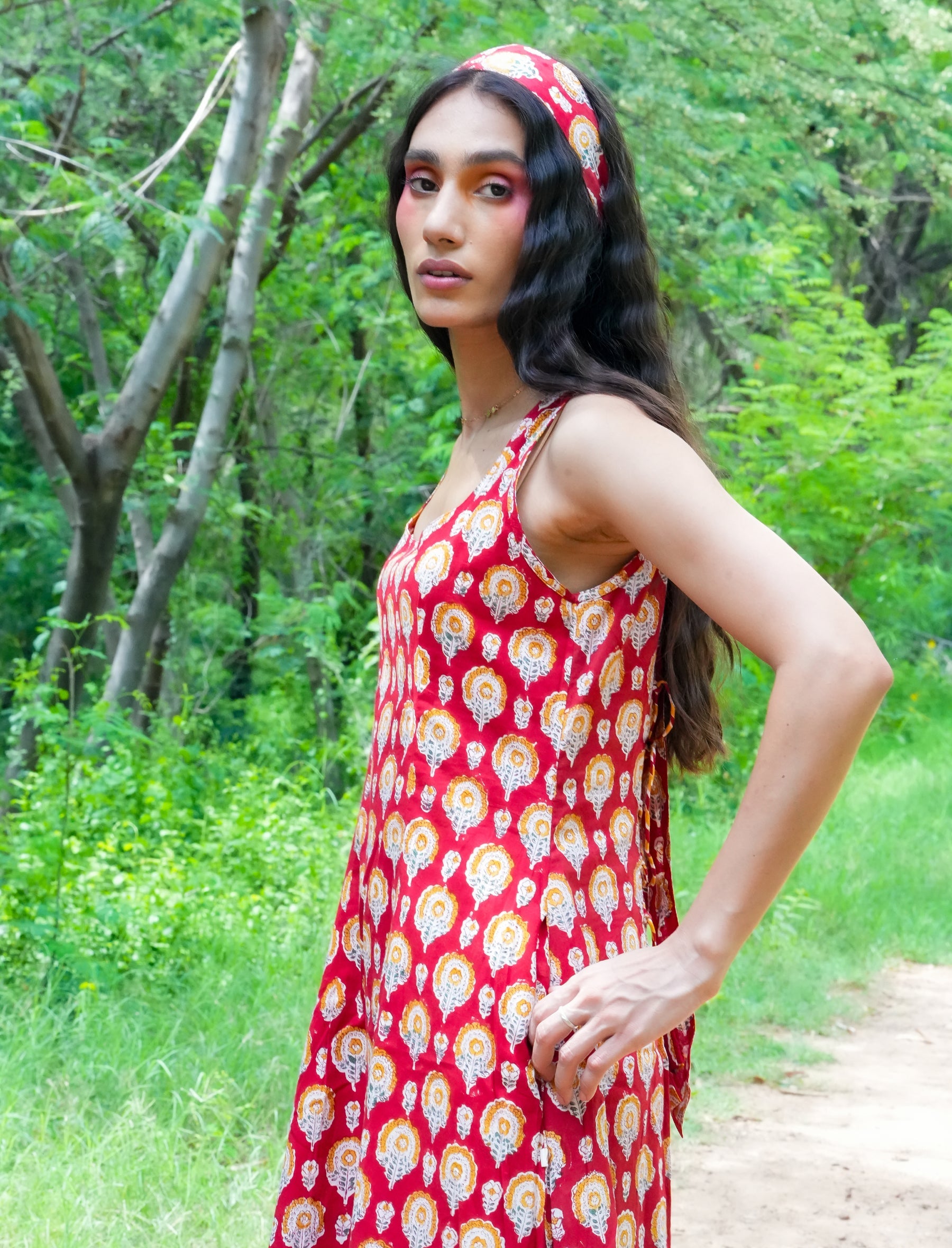 Reversible corset dress