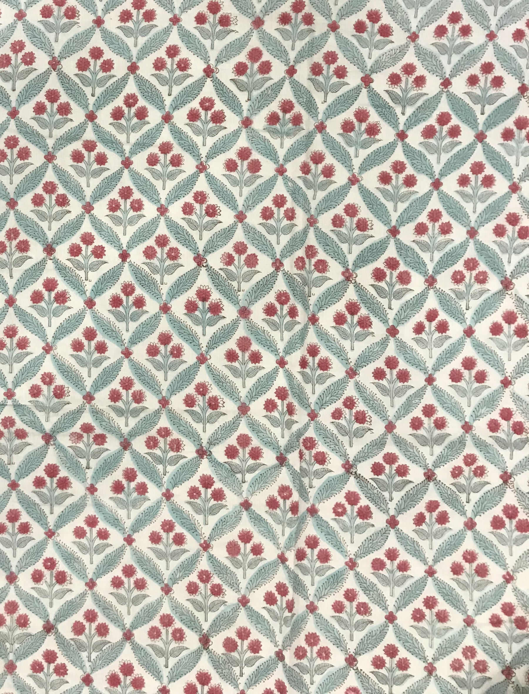 Hand Block Printed Cotton Single Dohar