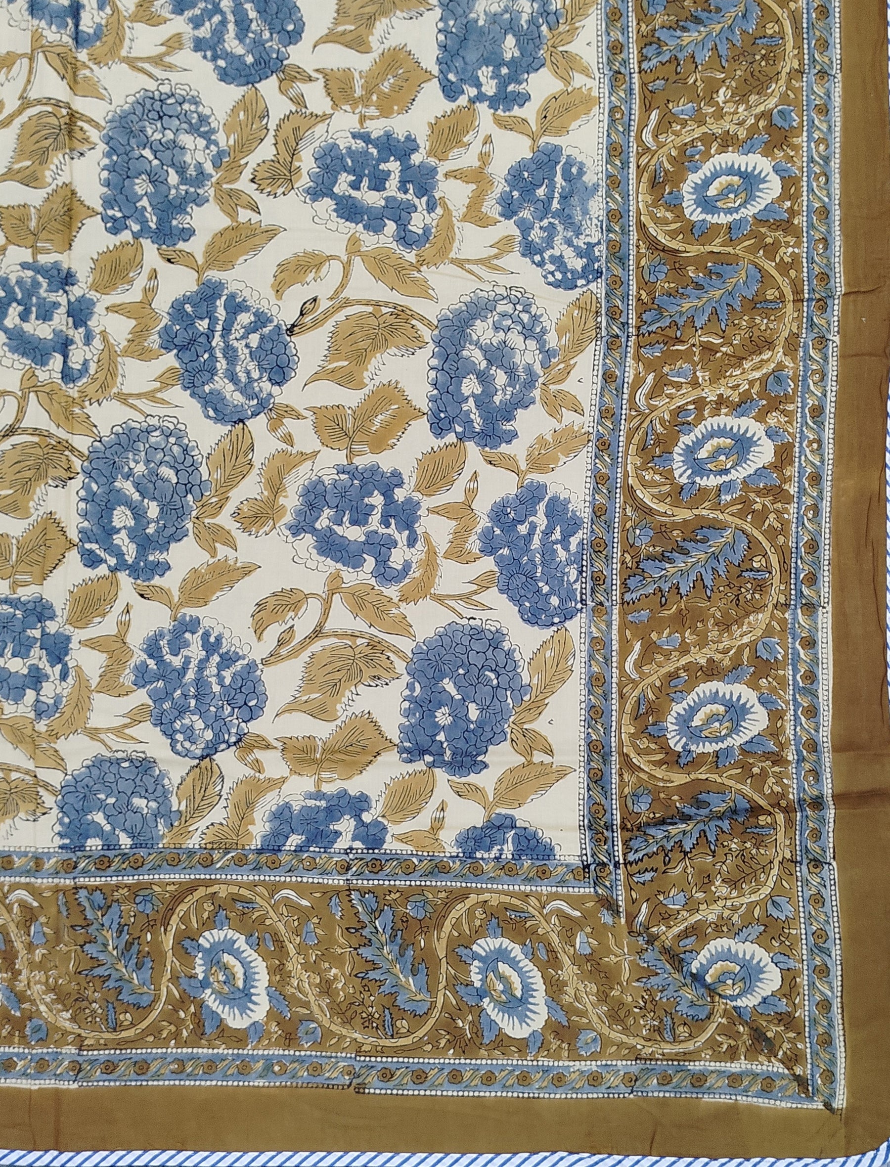 Hand Block Printed Cotton Double Dohar
