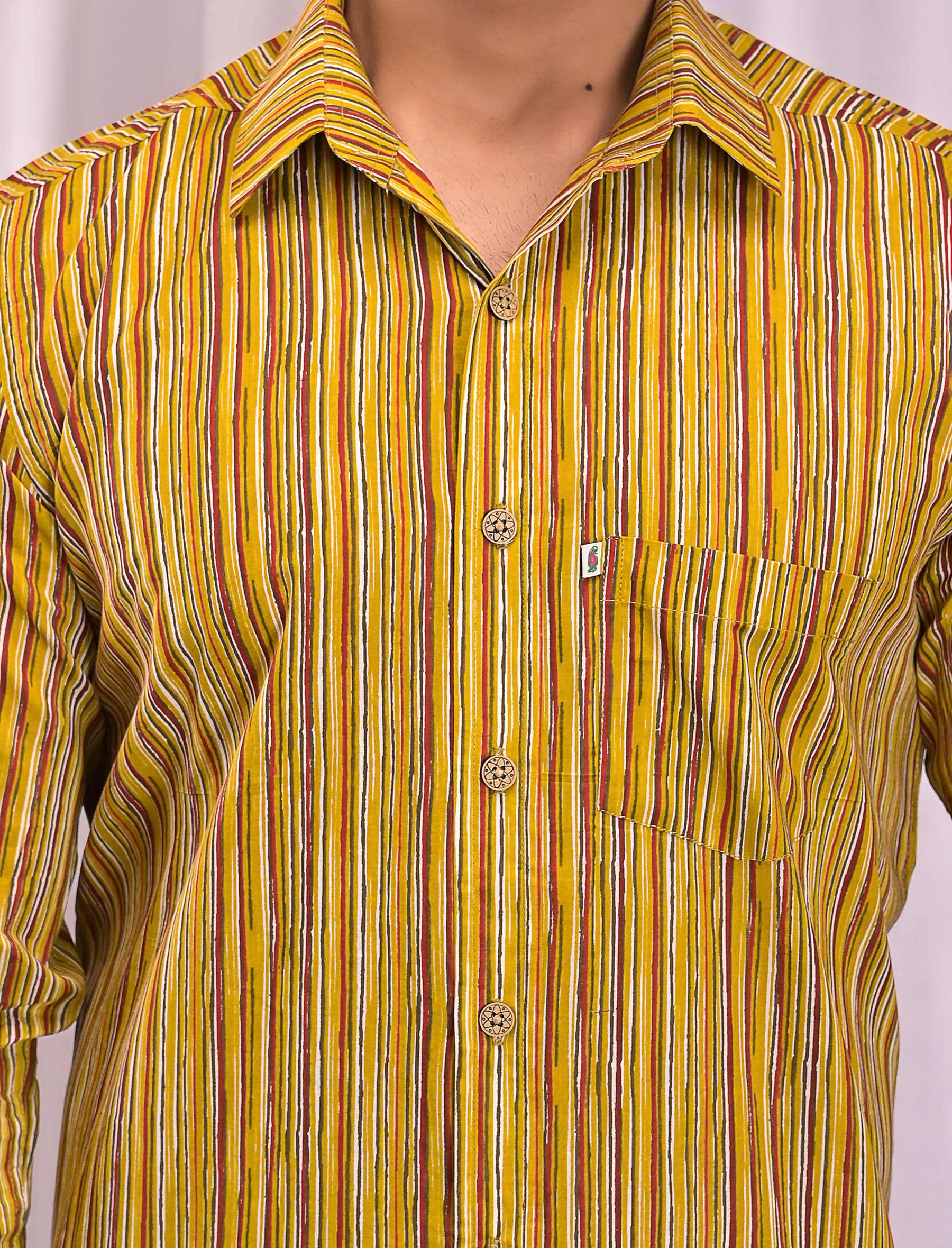 Cotton Printed Full Sleeves Shirt
