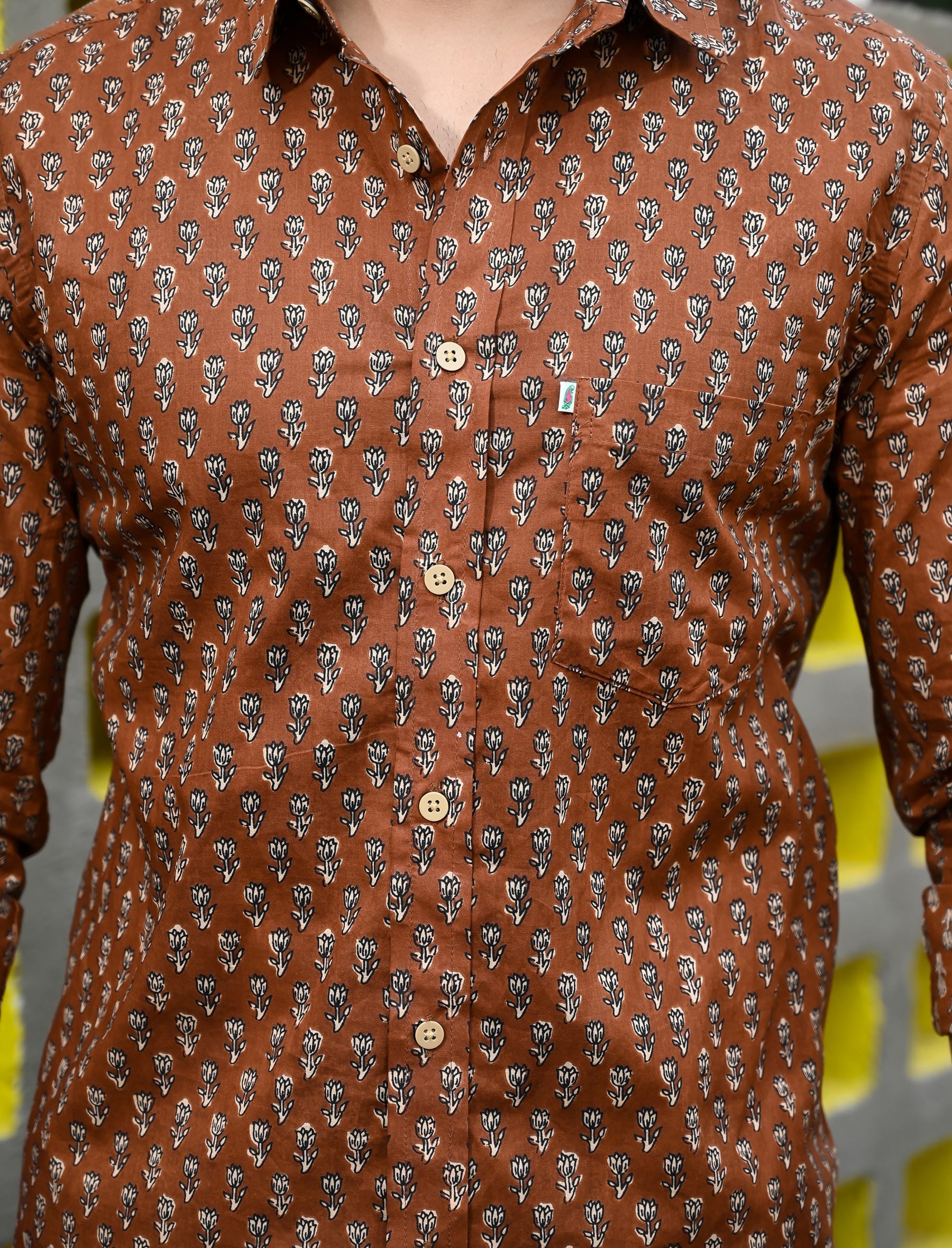 Cotton Printed Full Sleeves Shirt