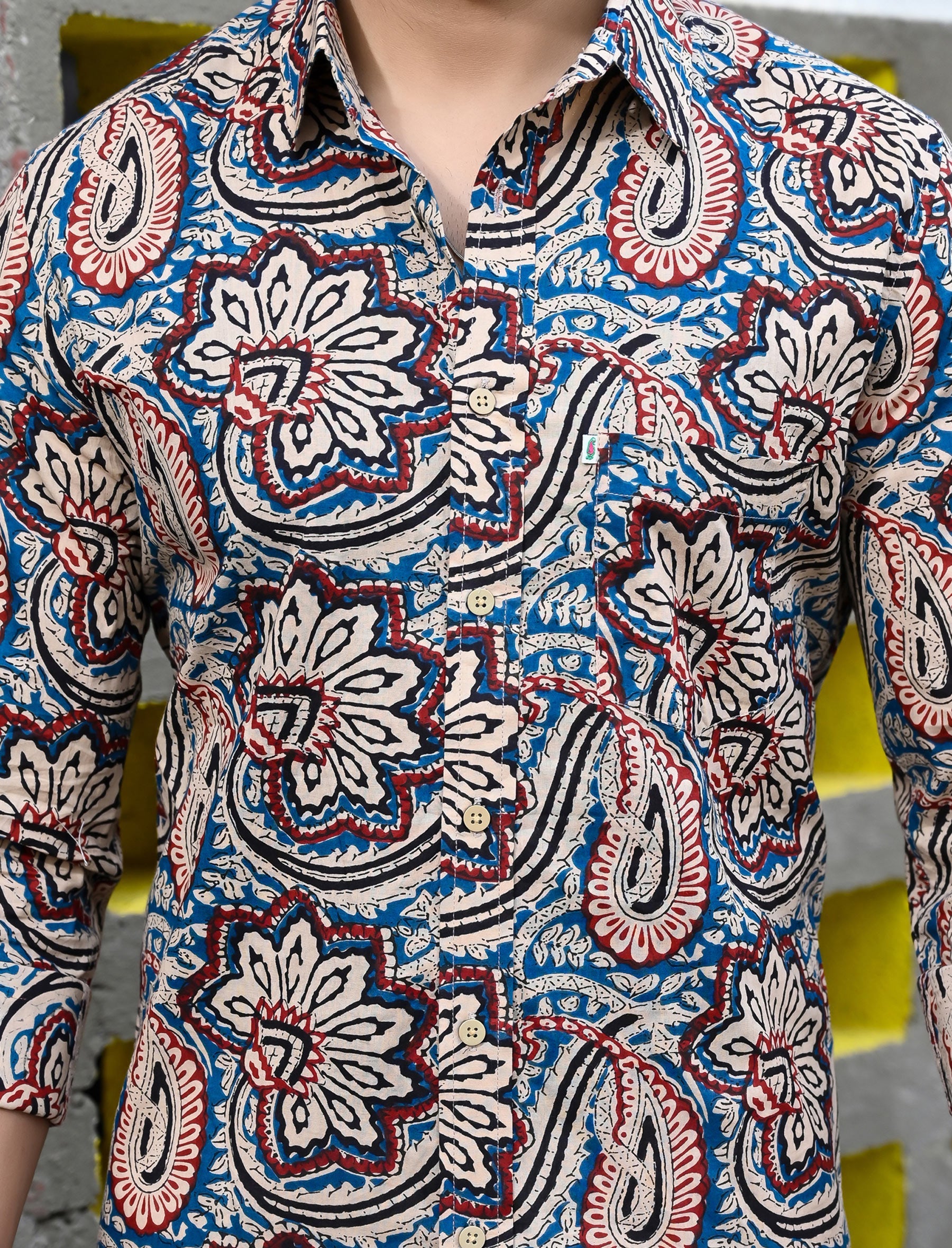 Cotton Printed Full Sleeves Shirt