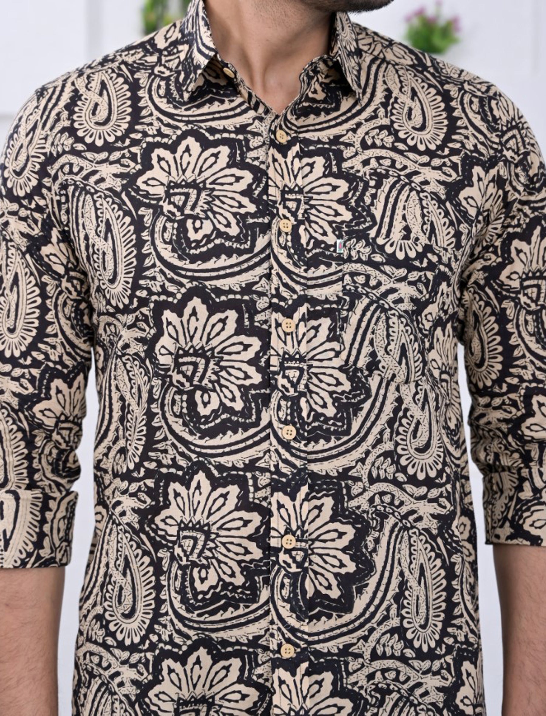 Cotton Printed Full Sleeves Shirt