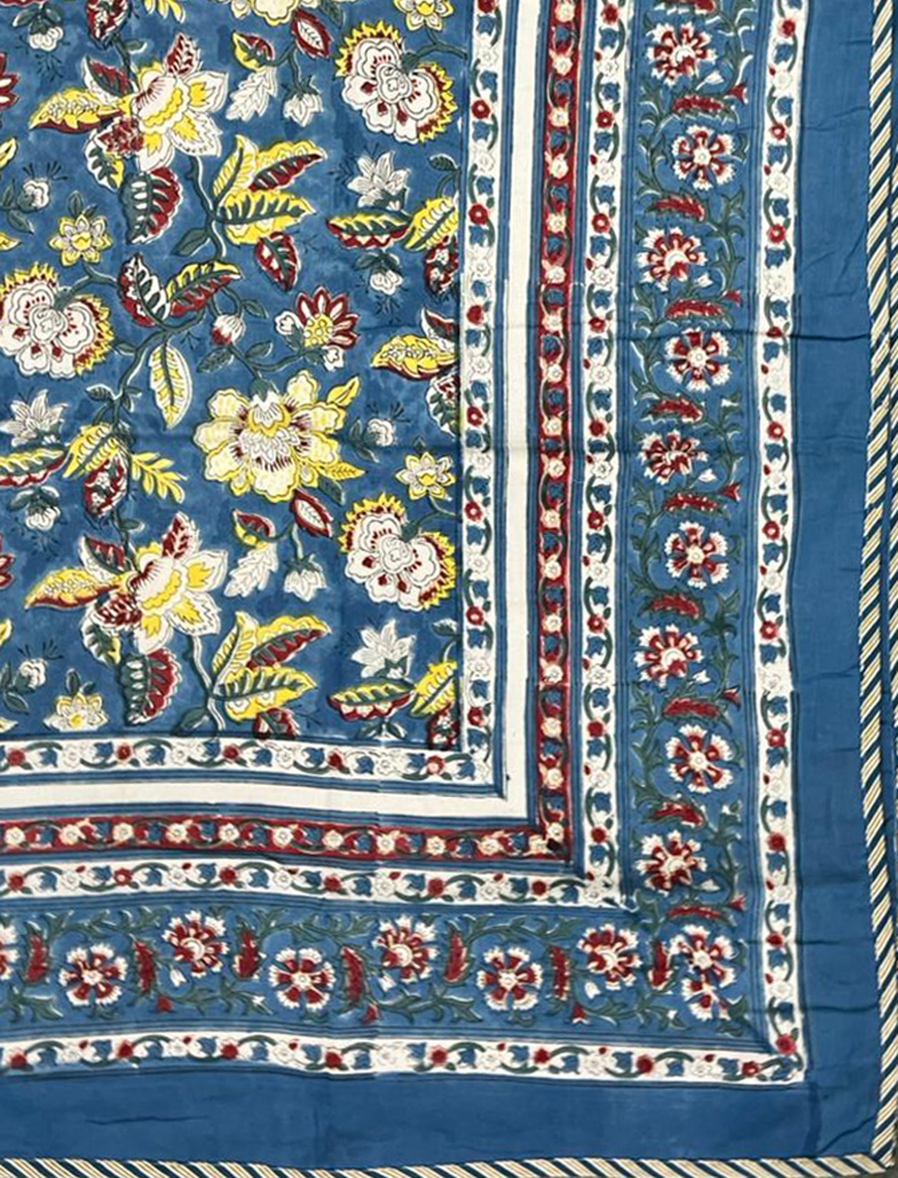 Hand Block Printed Cotton Single Dohar