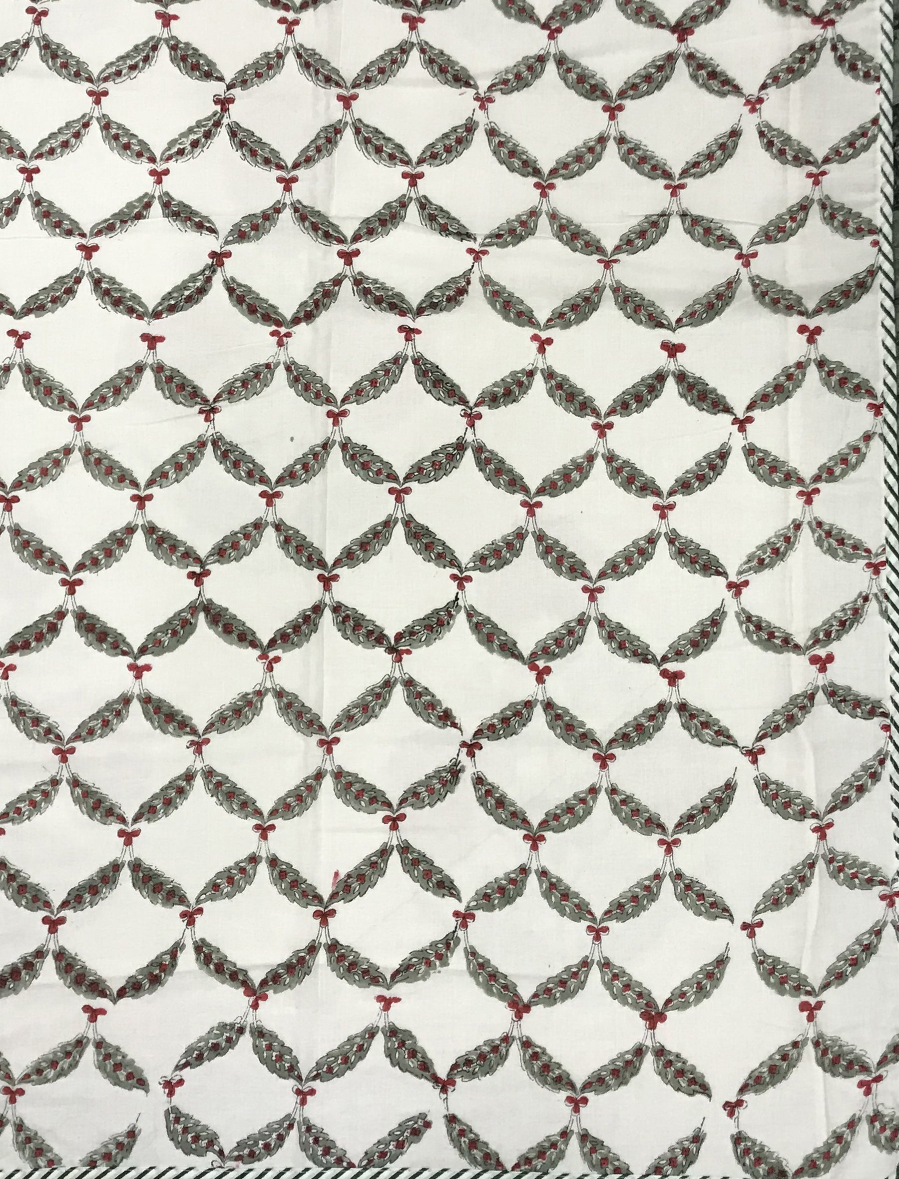 Hand Block Printed Cotton Single Dohar