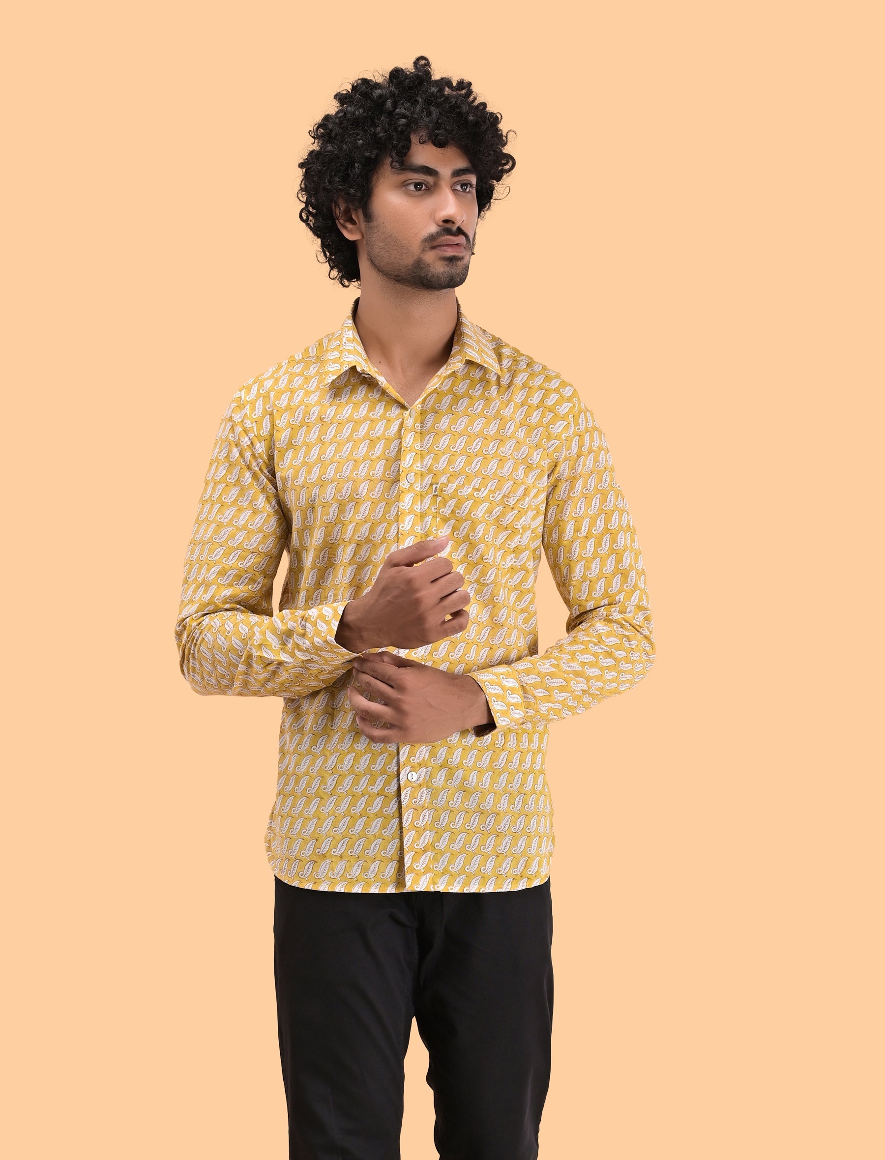 Cotton Printed Full Sleeves Shirt