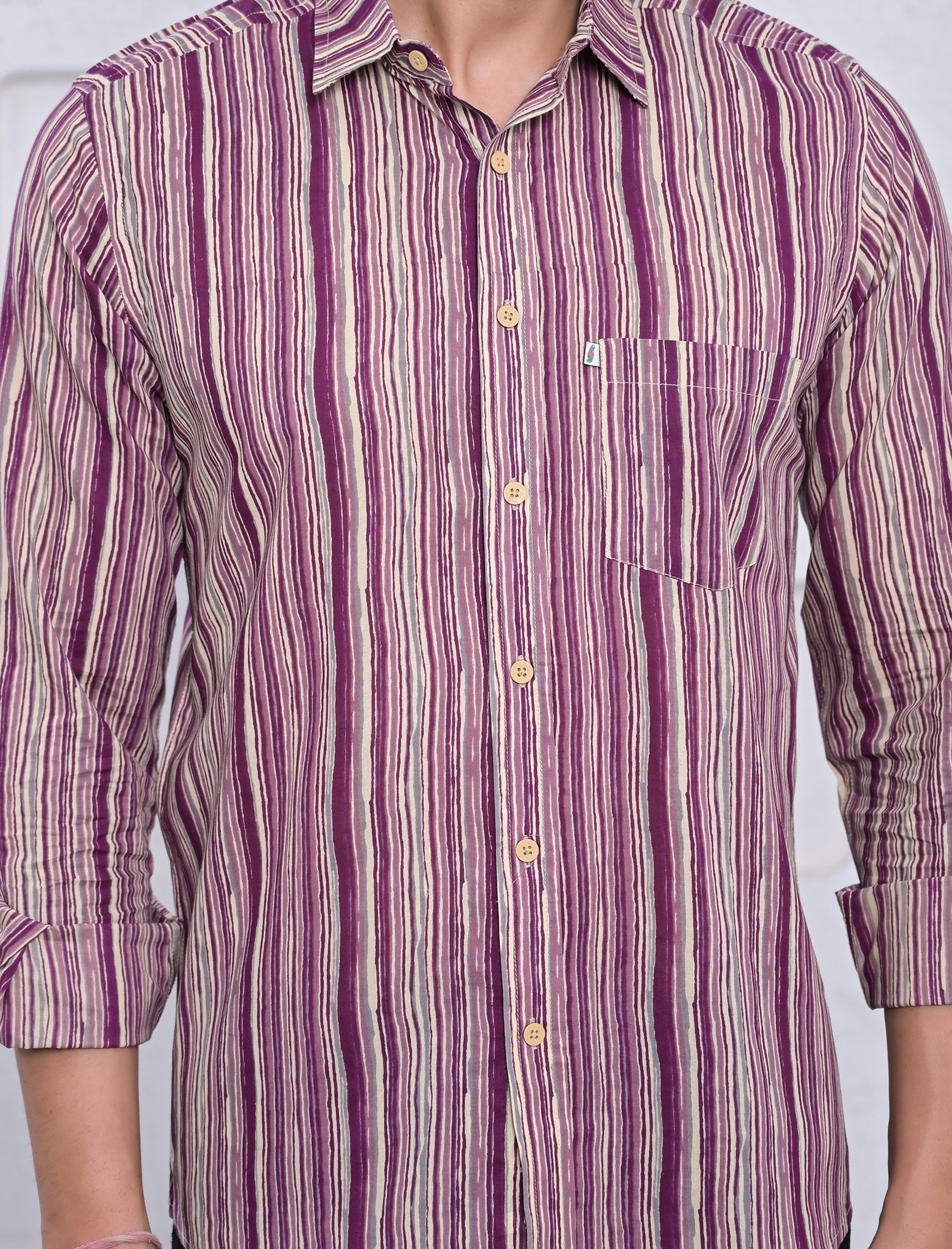 Cotton Printed Full Sleeves Shirt