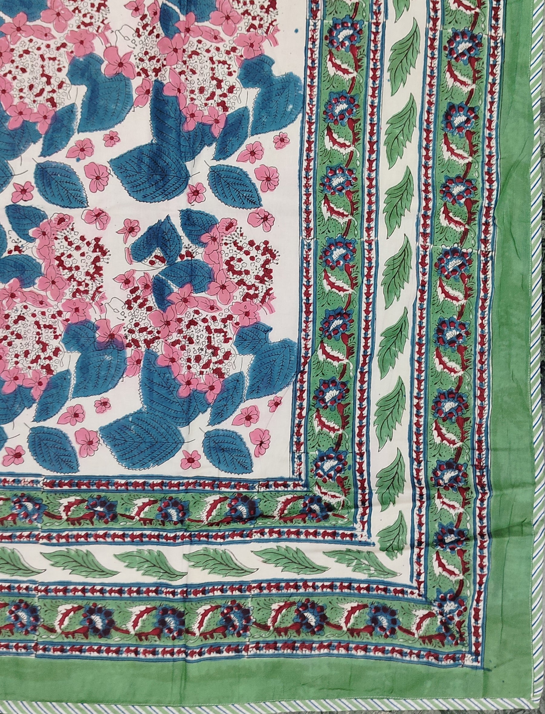 Hand Block Printed Cotton Single Dohar