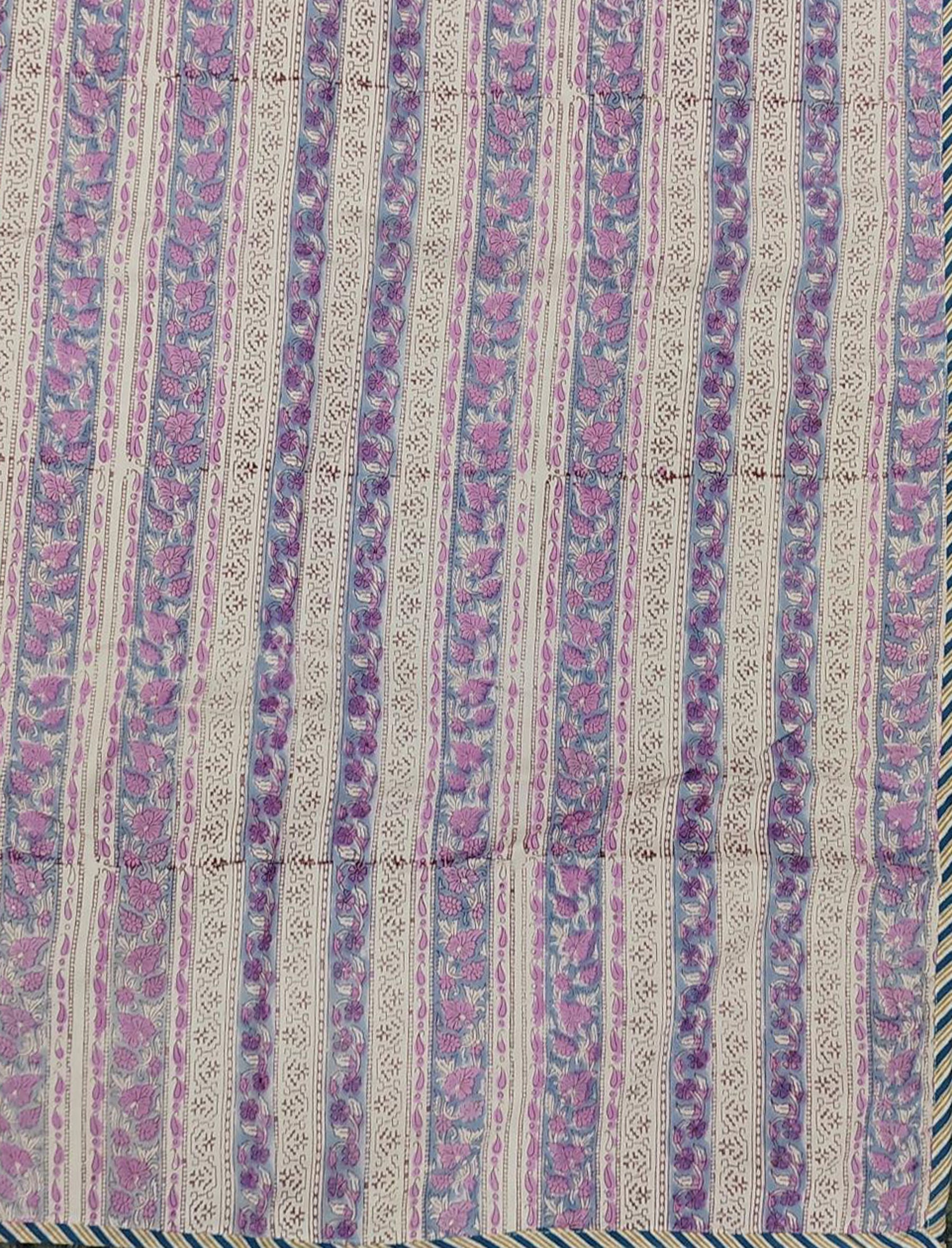 Hand Block Printed Cotton Single Dohar