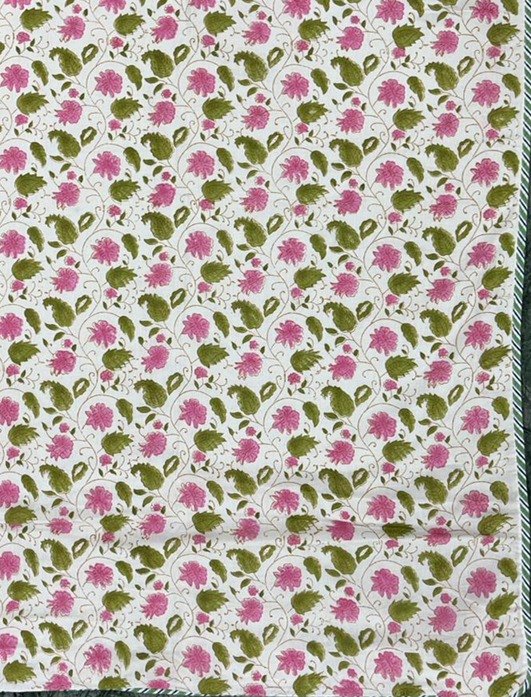 Hand Block Printed Cotton Single Dohar